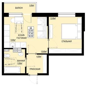 Планировка квартиры